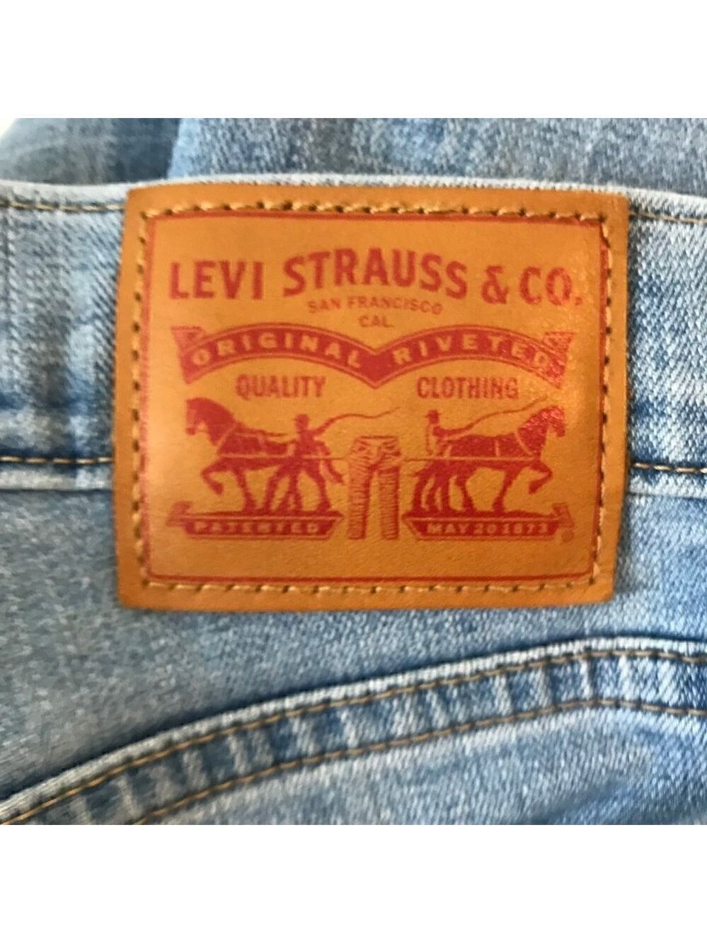 Levi's Mile High Super Skinny 5 Pocket Jeans Size 28 - Picture 8 of 9